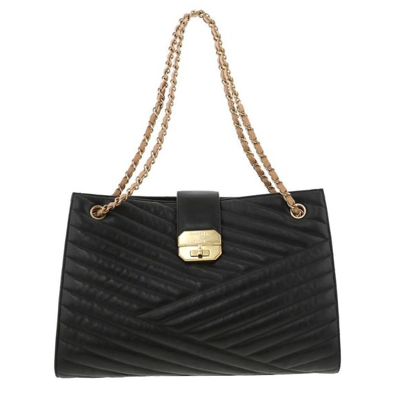 Chanel Chain Shoulder Leather Black - Picture 1 of 6